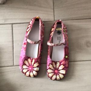 Sequin girl shoes